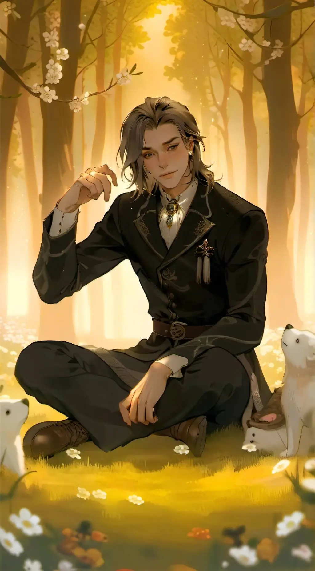 ai character: Dennis background