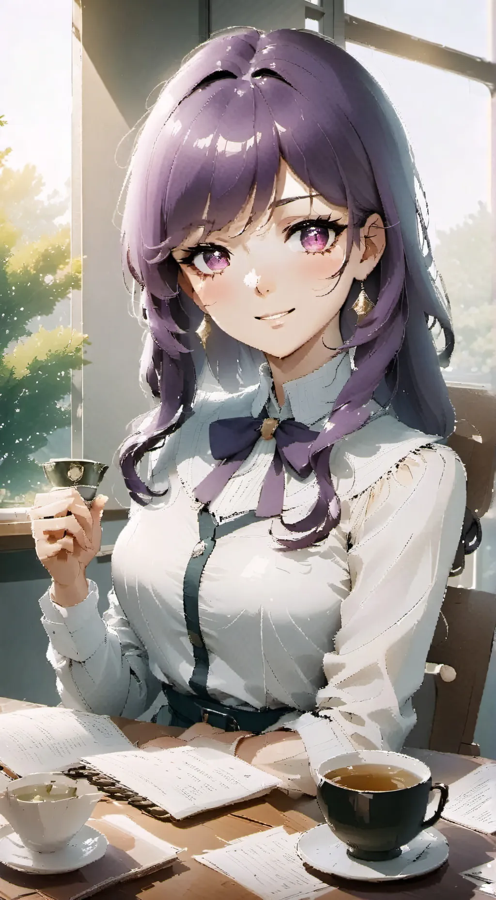 ai character: Miyuki background