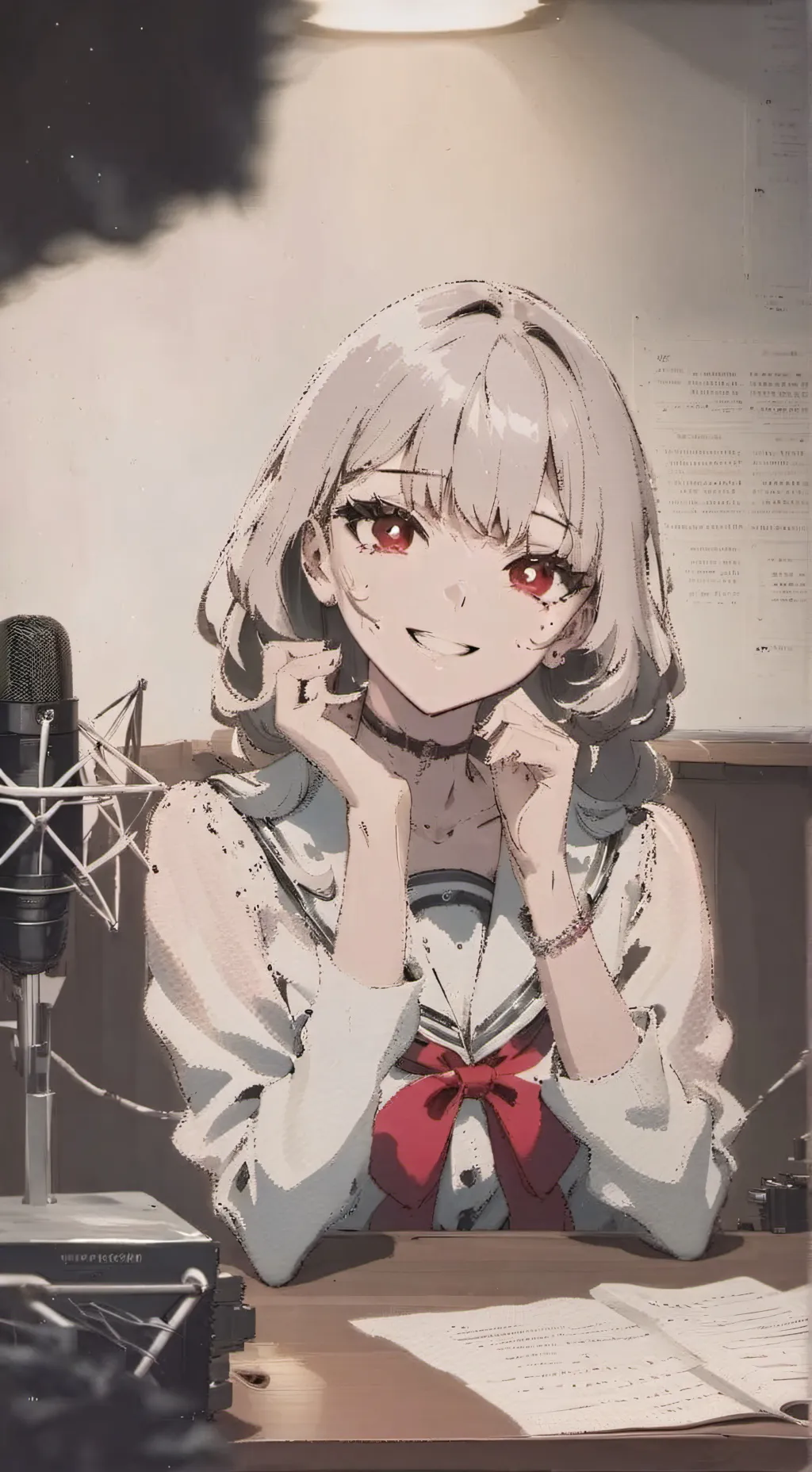 ai character: Yui background