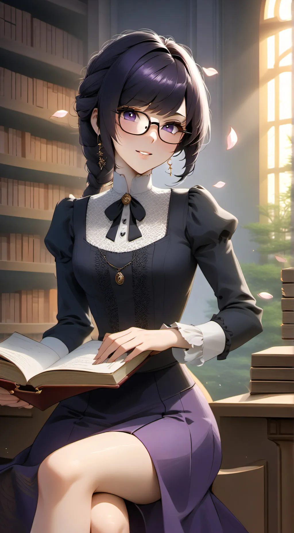 ai character: Mika background