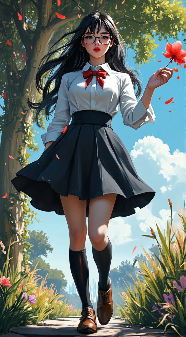 ai character: Higanbana background