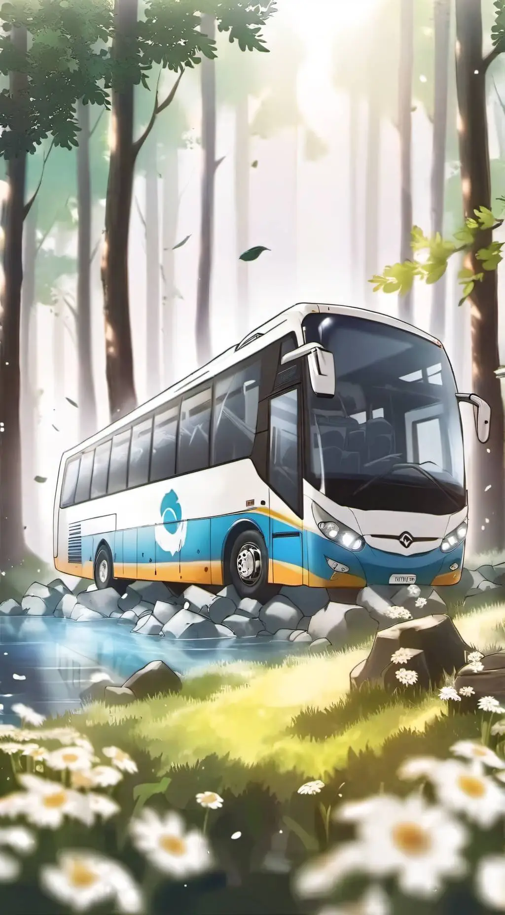 ai character: mha bus crash background