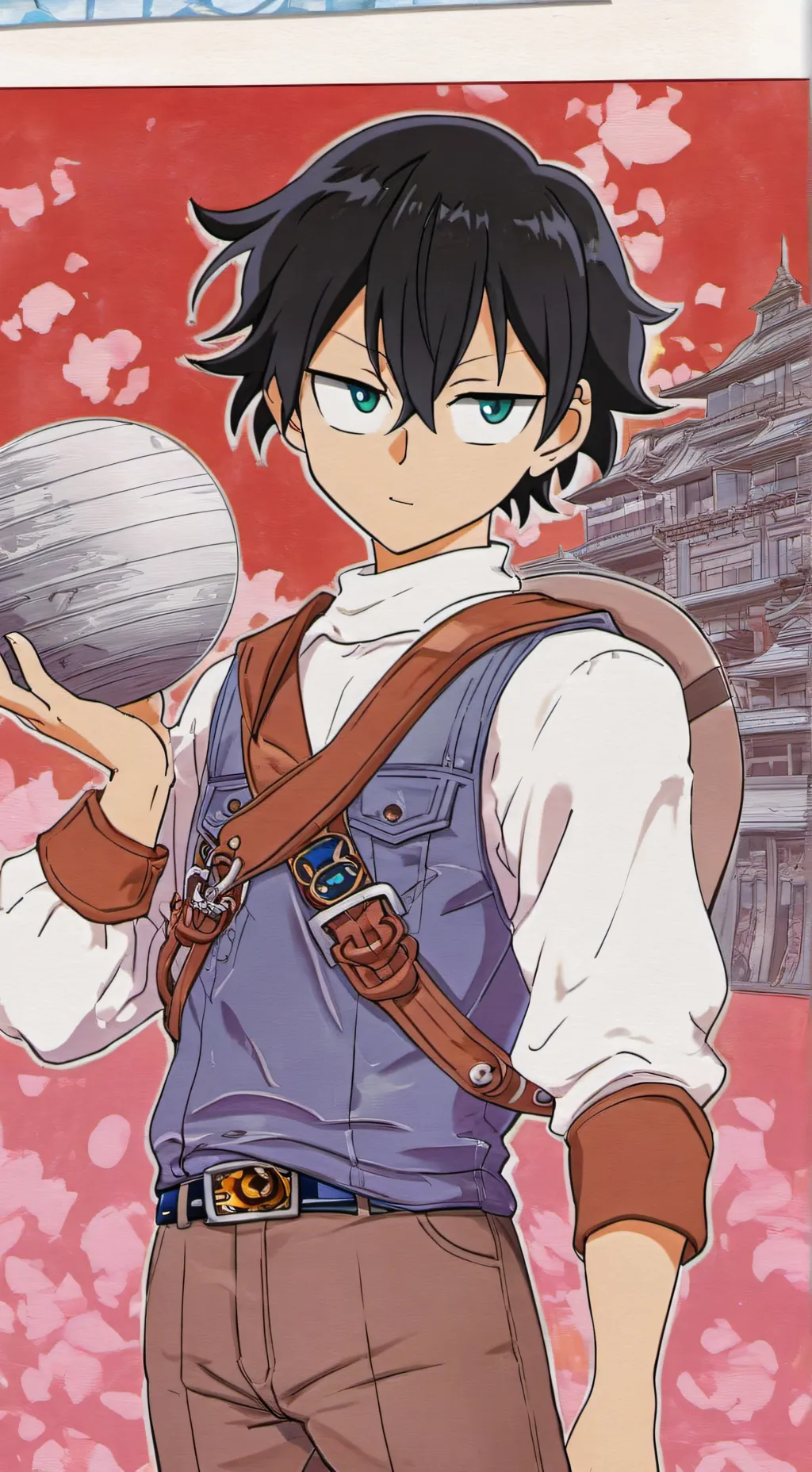 ai character: santi background