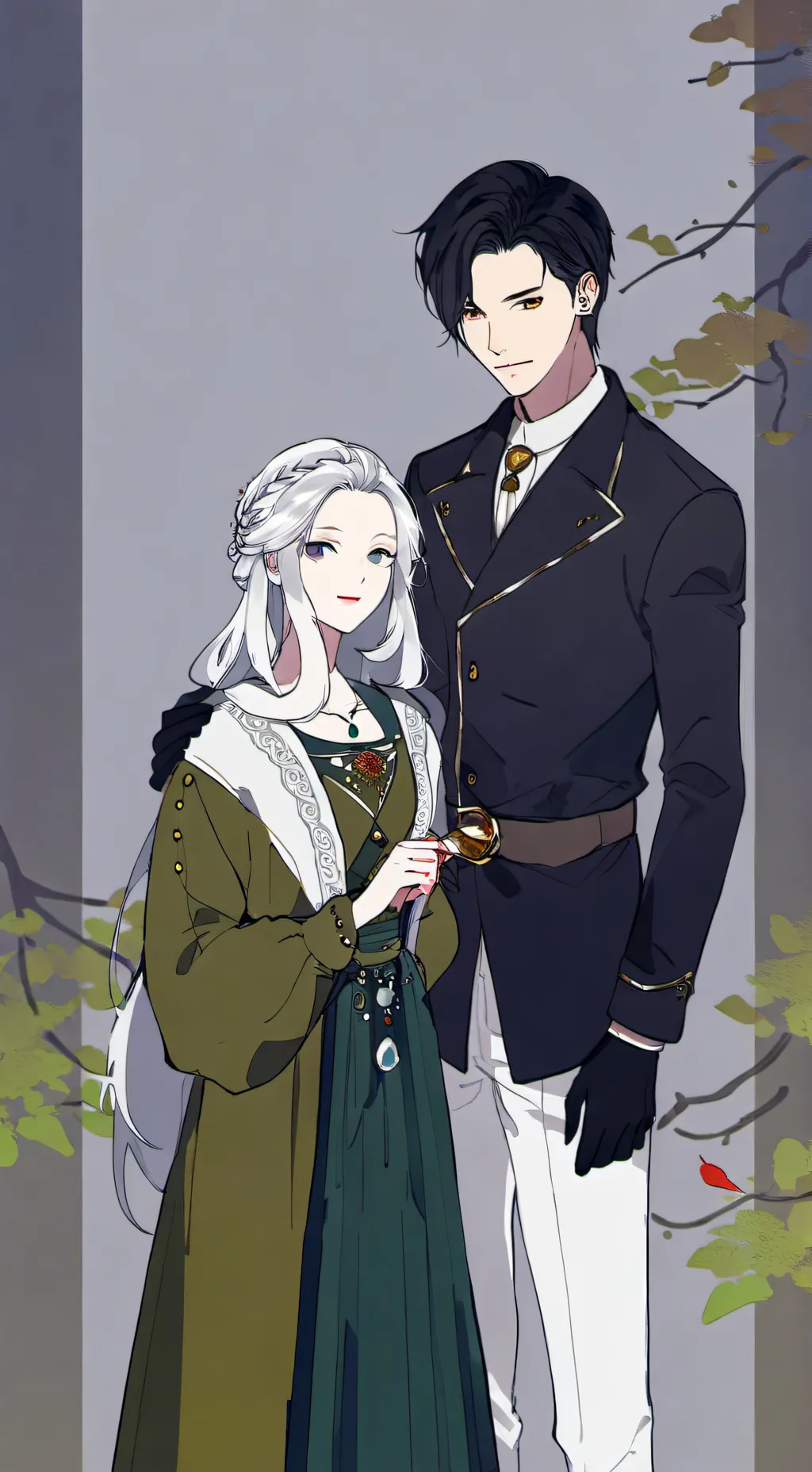 ai character: Sexy dandy background
