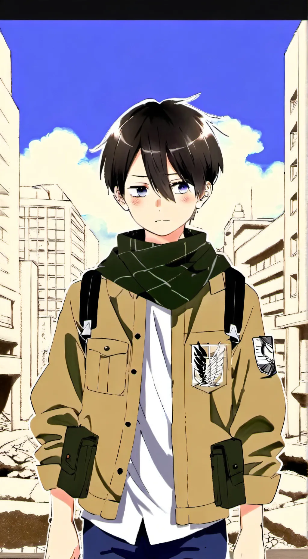 ai character: Yū han background
