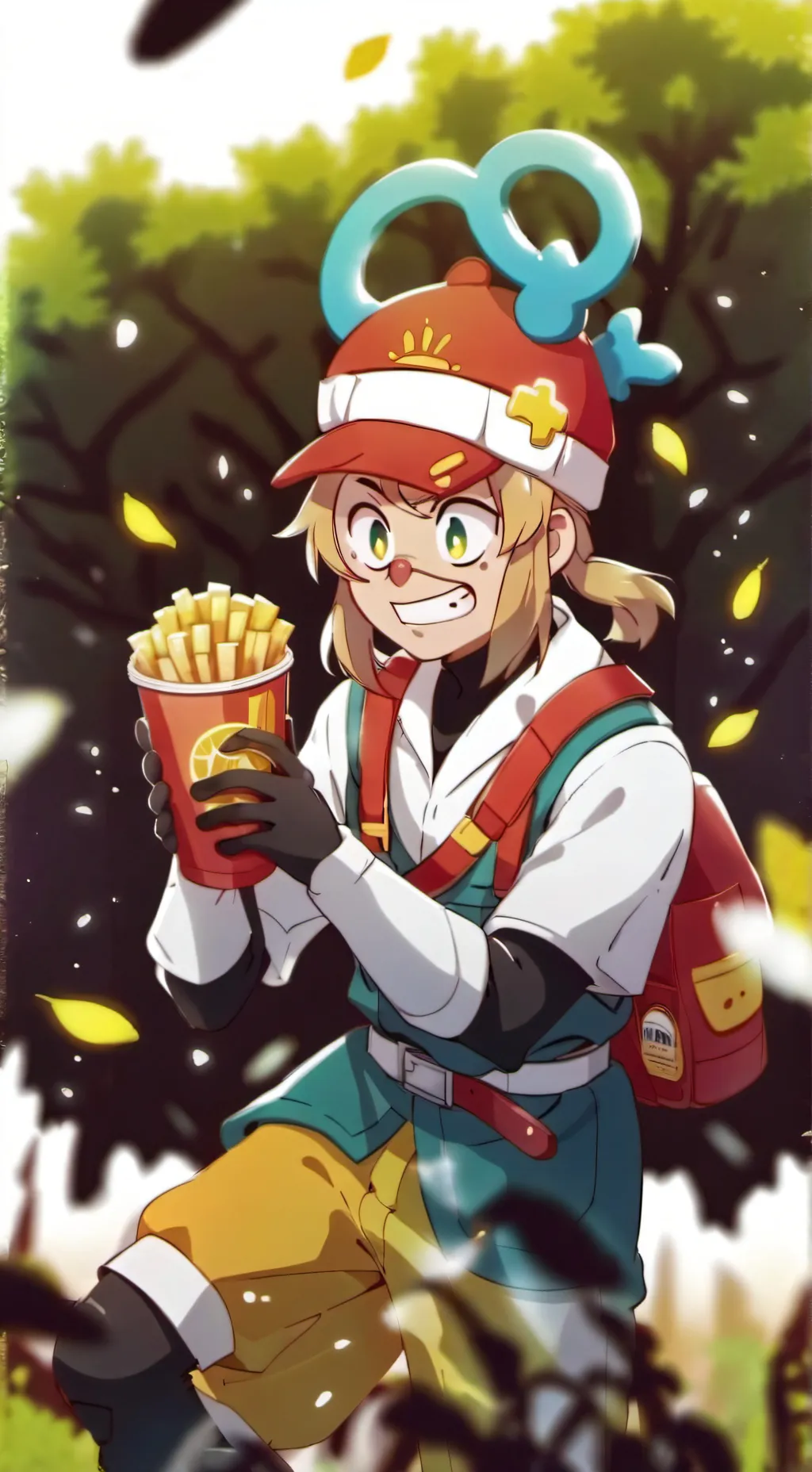 ai character: sg McDonald's background