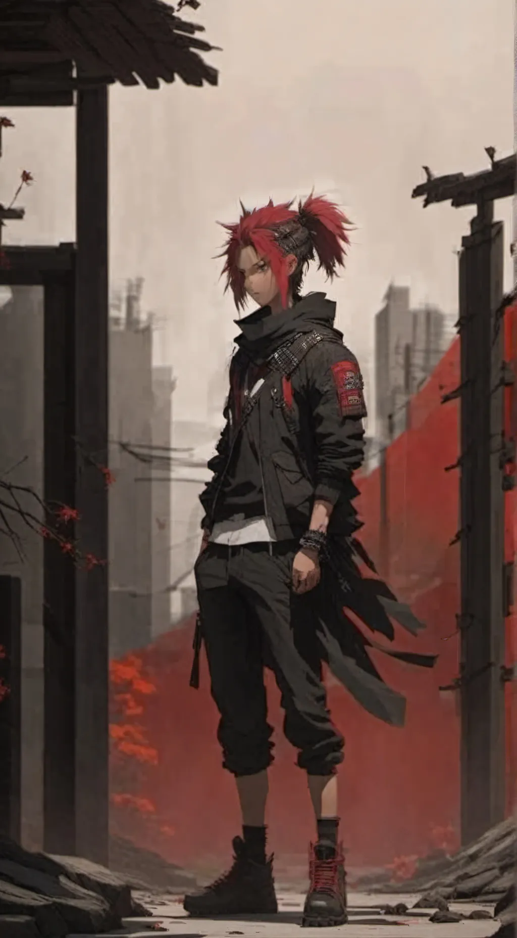 ai character: 💤kirishima💤 background