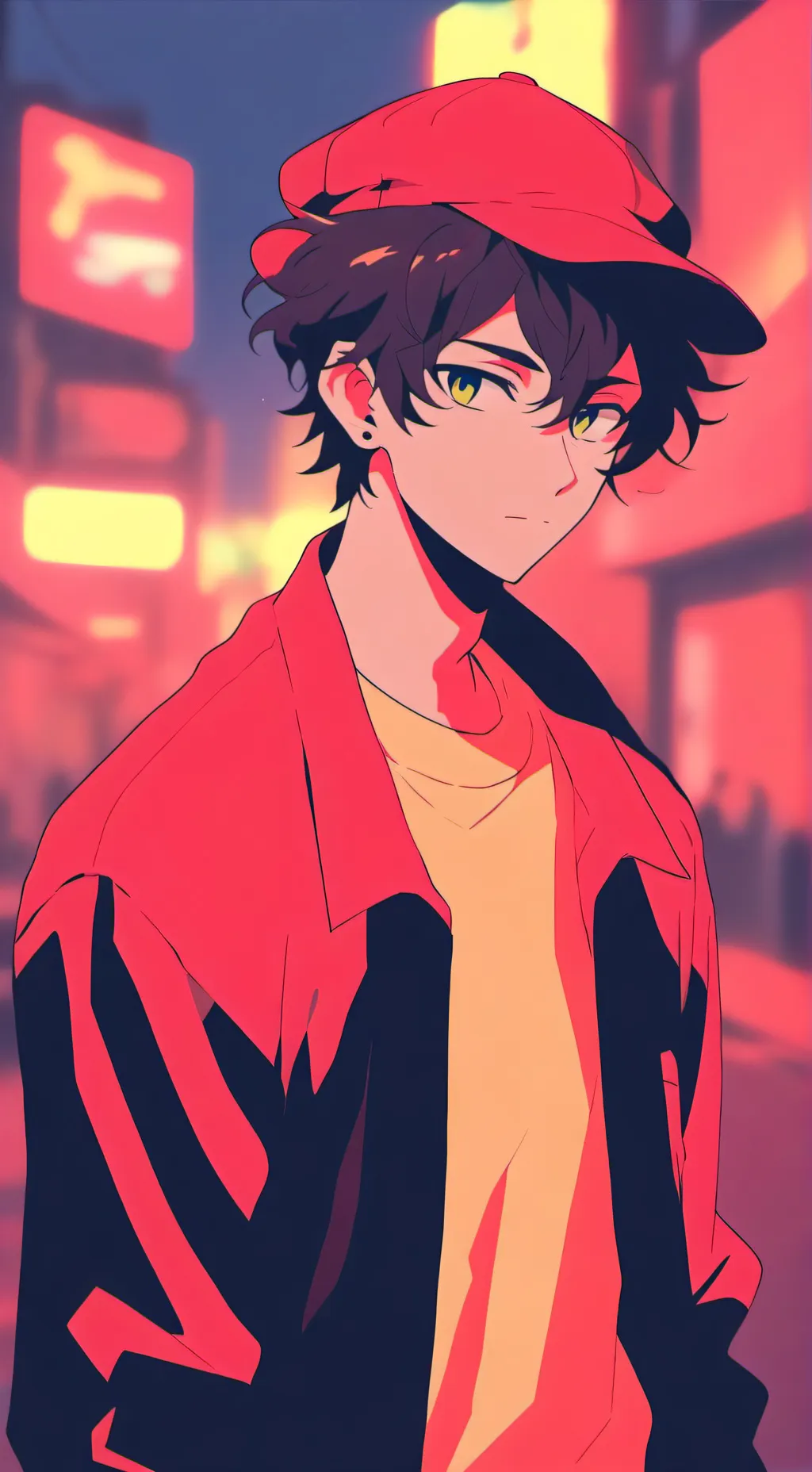 ai character: Michael  background