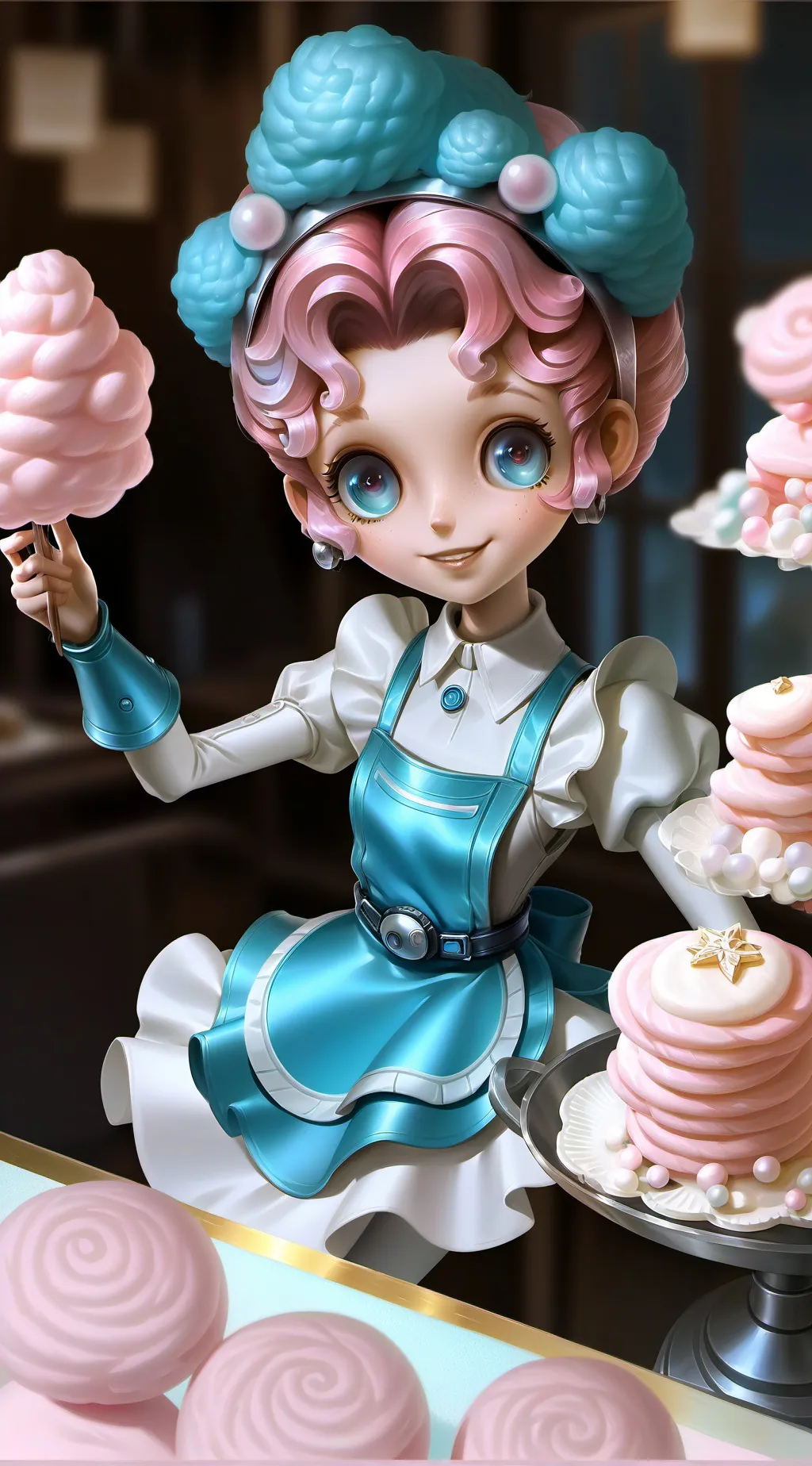 ai character: Bakeri background