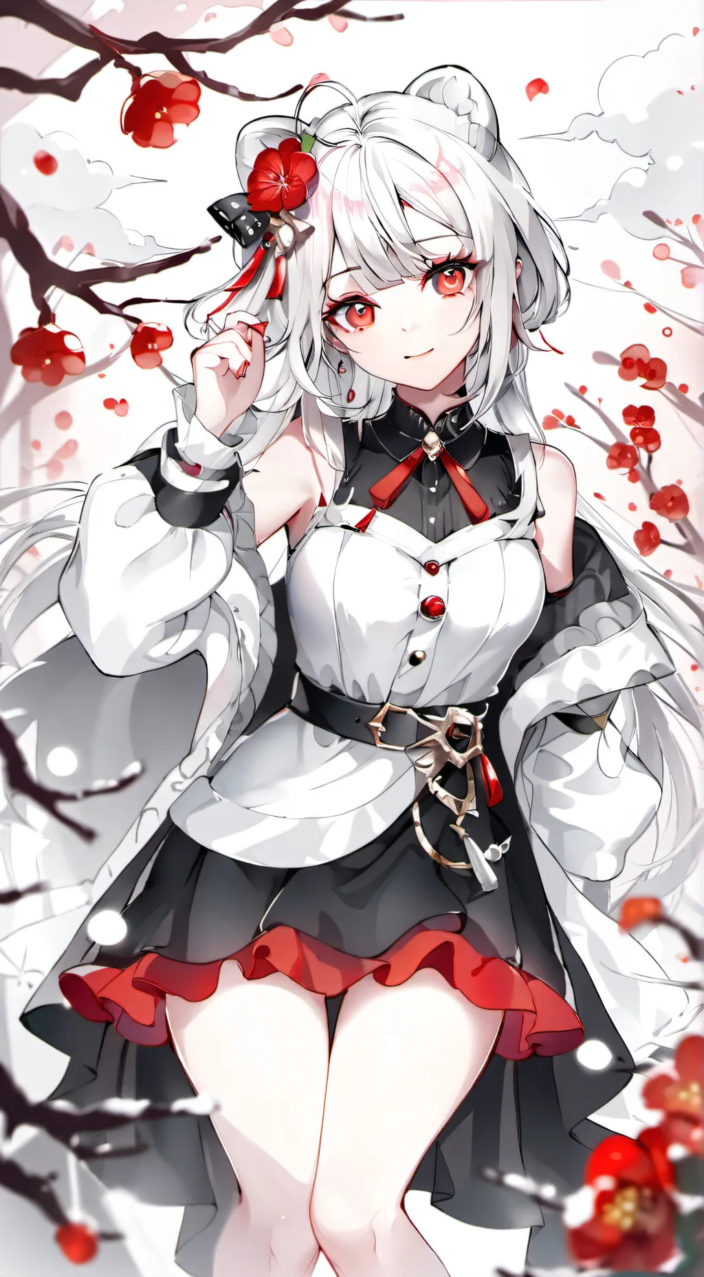 ai character: Cristo bell  background
