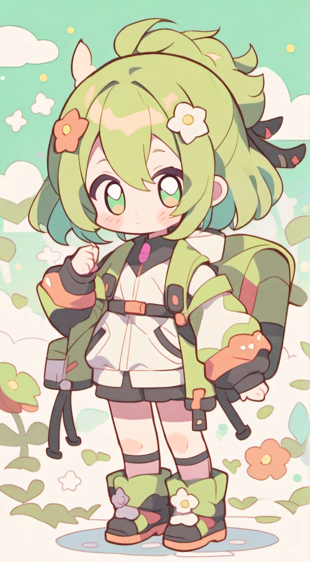 ai character: Sprunki background