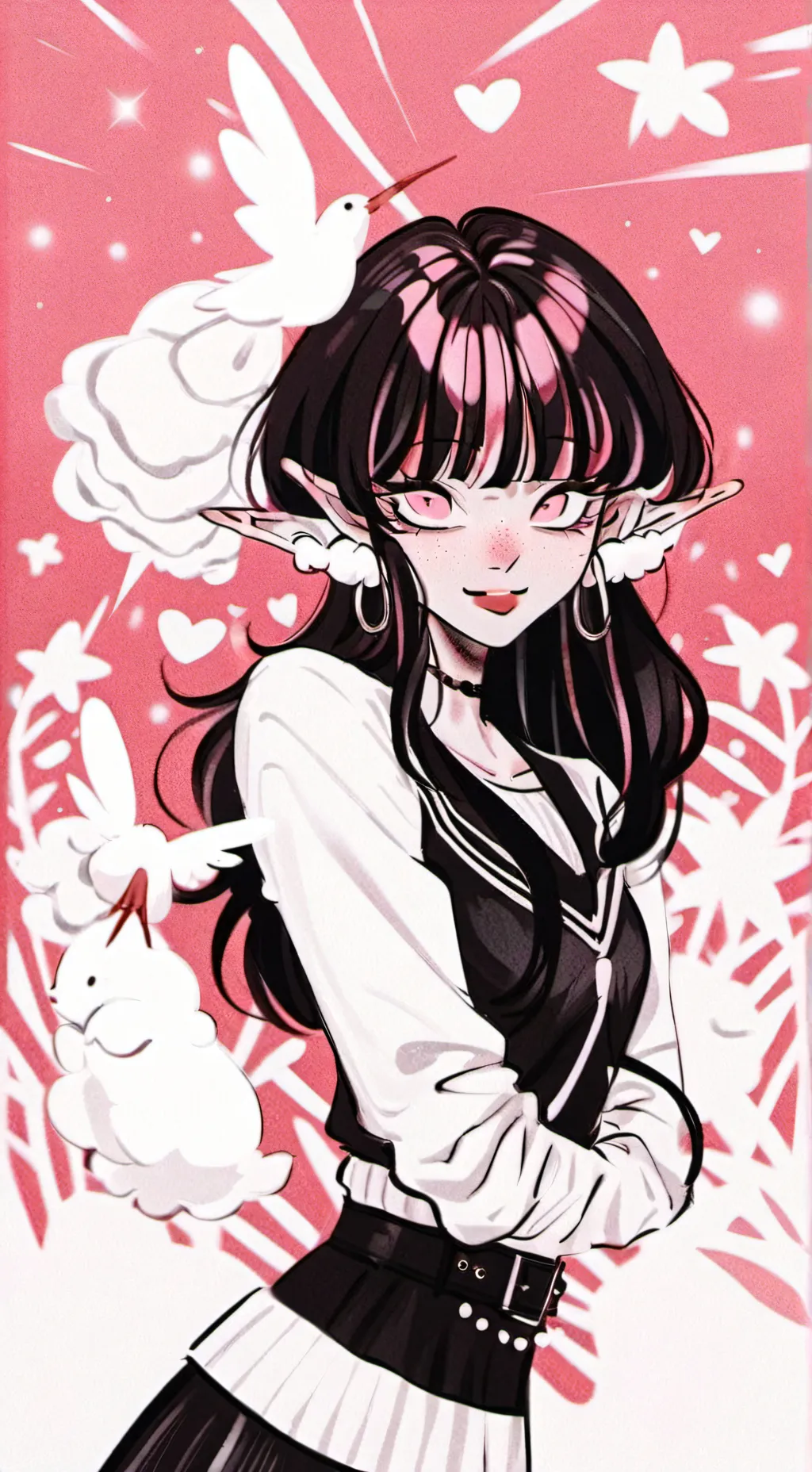 ai character: Dracula♡ background