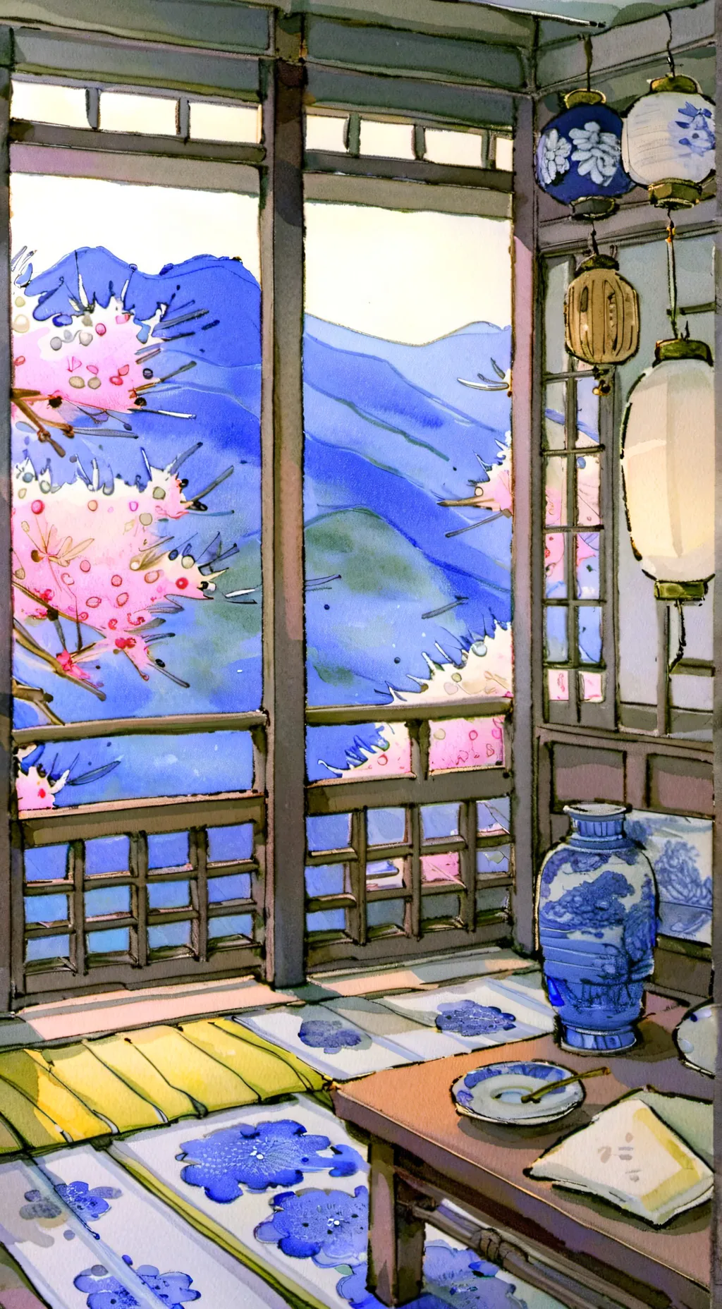 ai character: Hashira training background