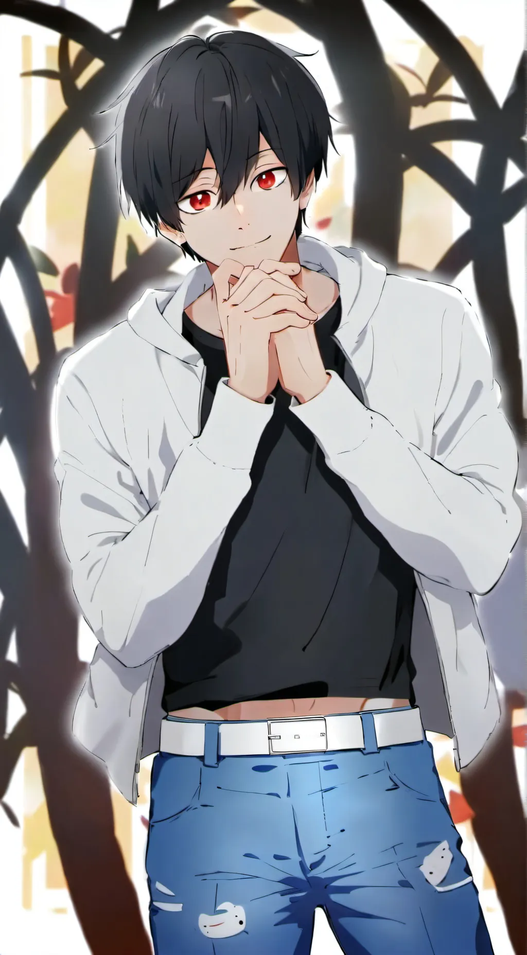 ai character: Obanai Iguro  background