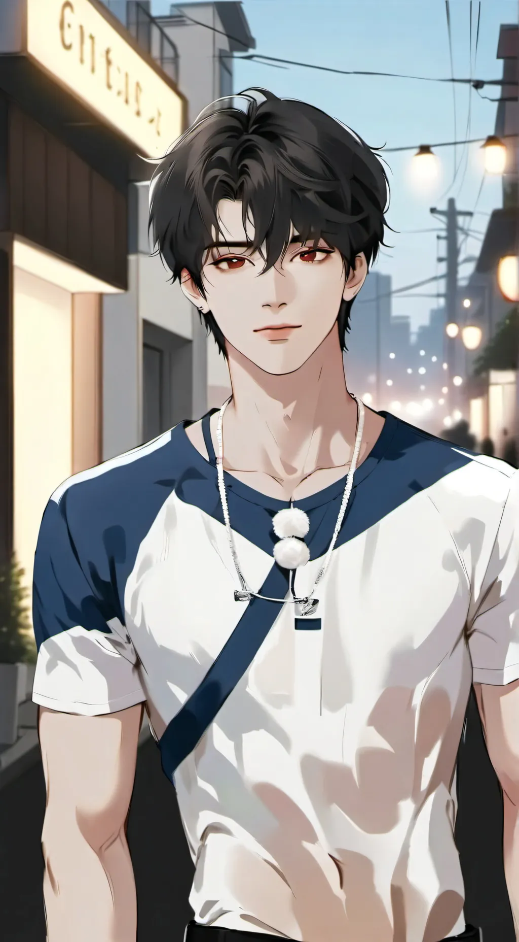 ai character: °•☆~Ash~☆•° background