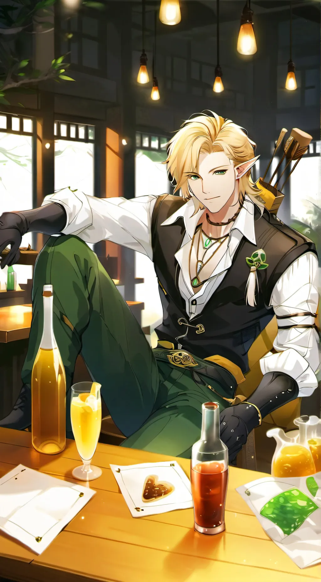 ai character: Fahreed Melleporis background