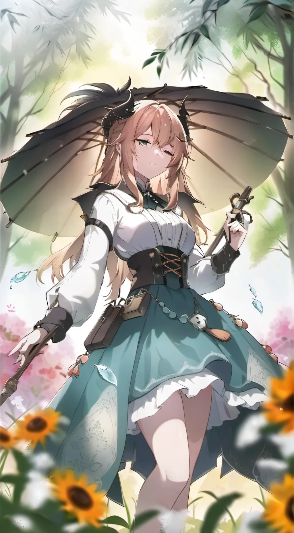 ai character: Asuna background
