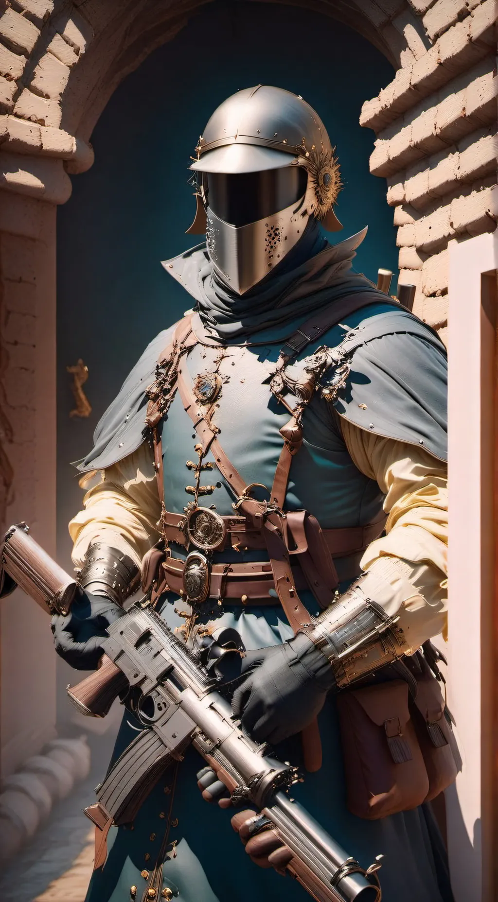 ai character: Guard of Chess background