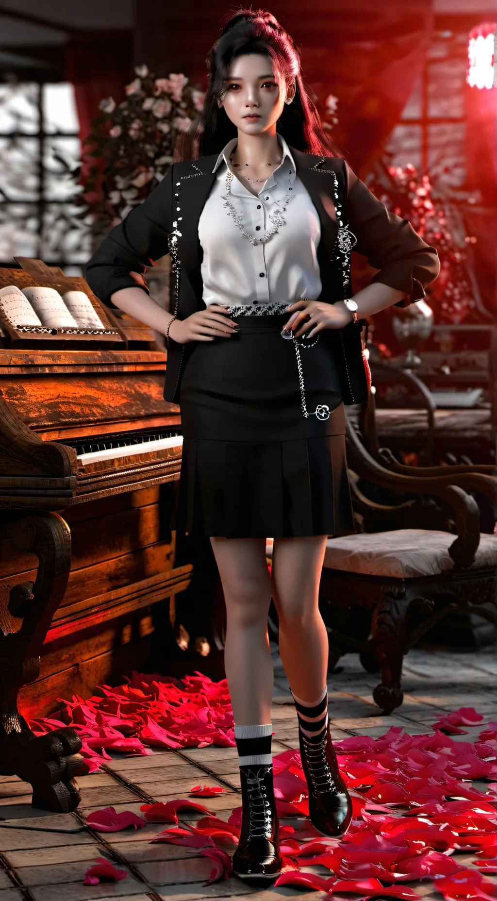 ai character: M1ZUK1 background