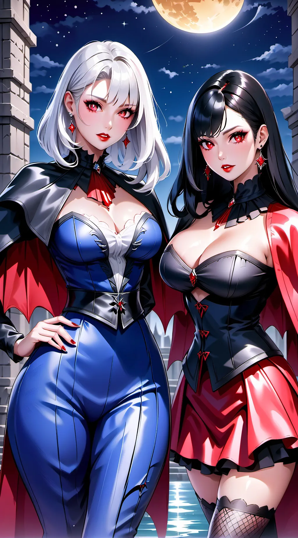 ai character: Katelyn and jaine background