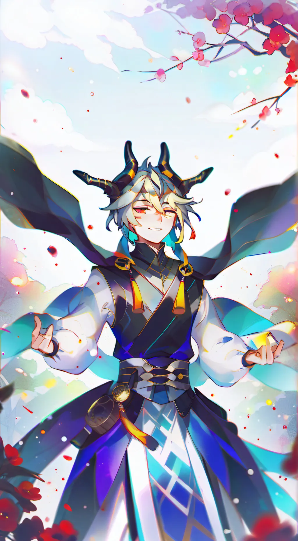 ai character: Izuko  background