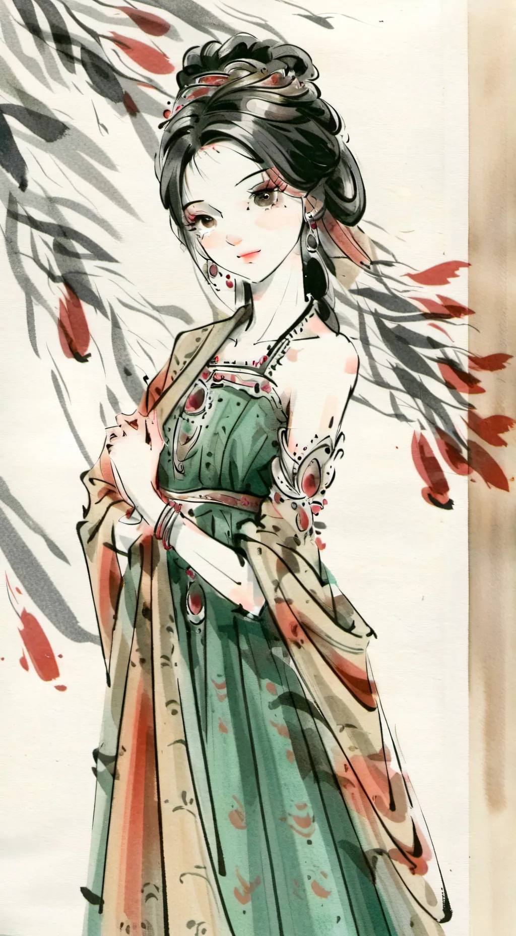 ai character: lilly background