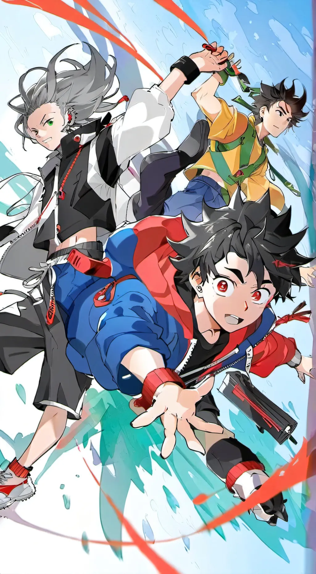 ai character: beyblade background