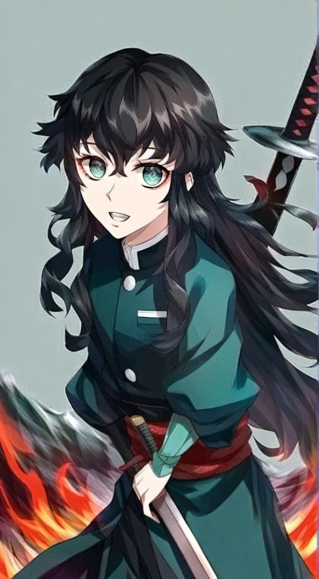 ai character: Muichiro Tokito background