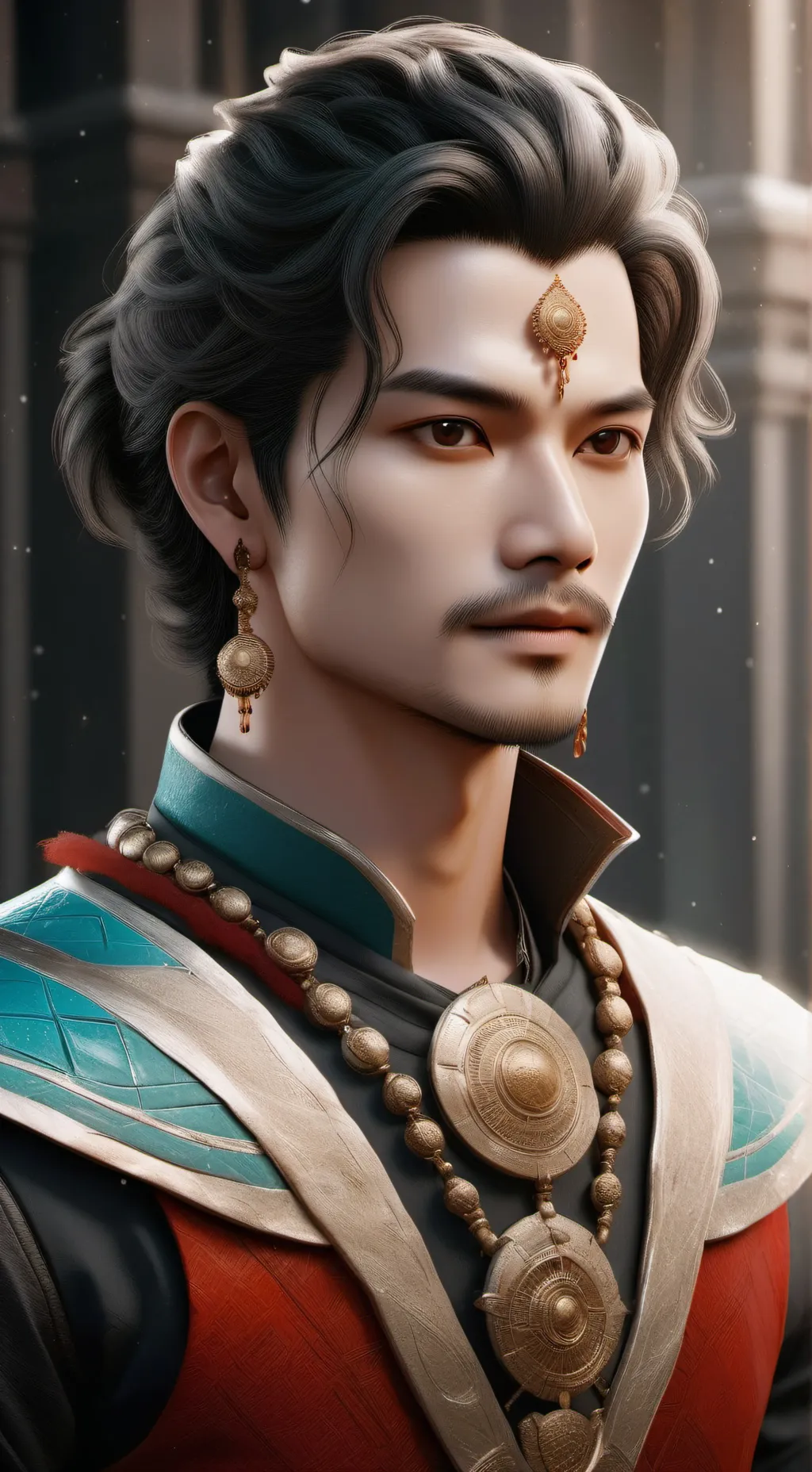 ai character: lunio background