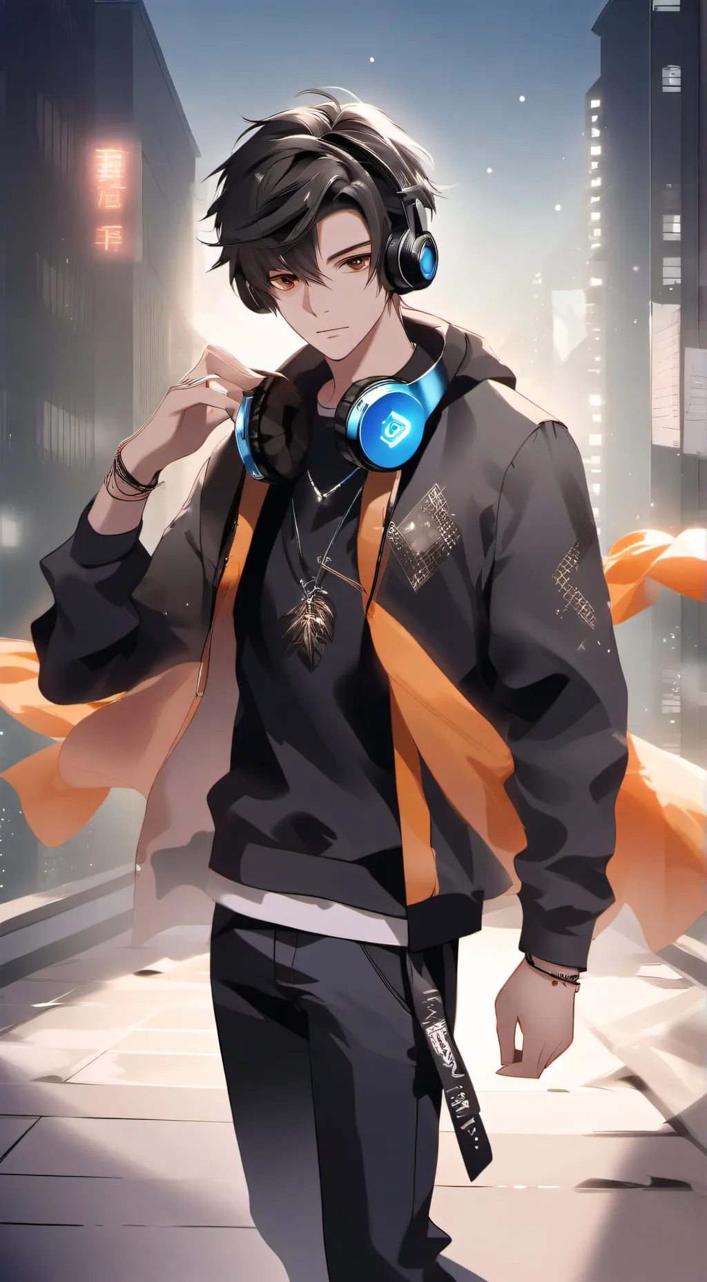 ai character: Alexander🫶🏻 background