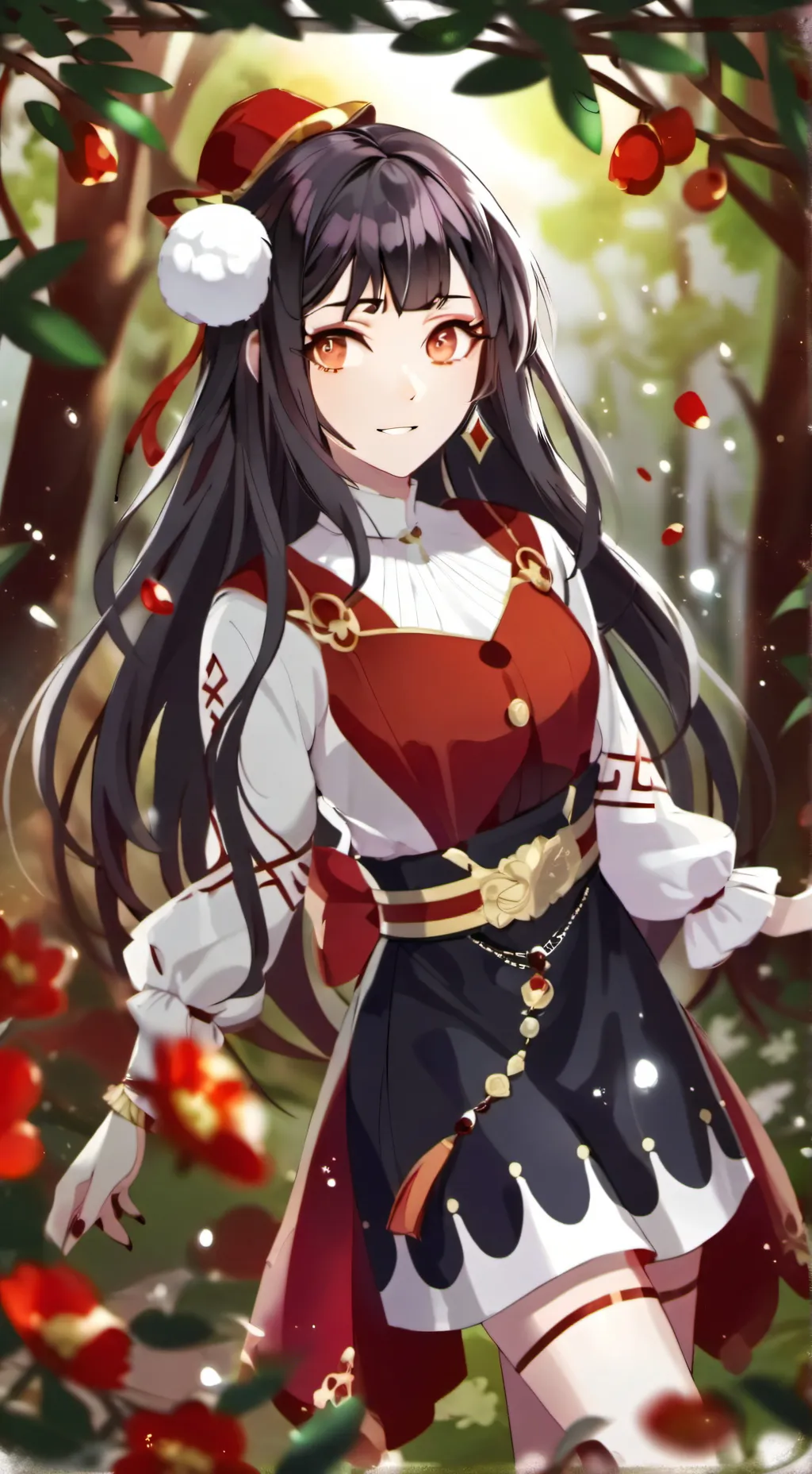 ai character: Giyuu x femTanjiro background