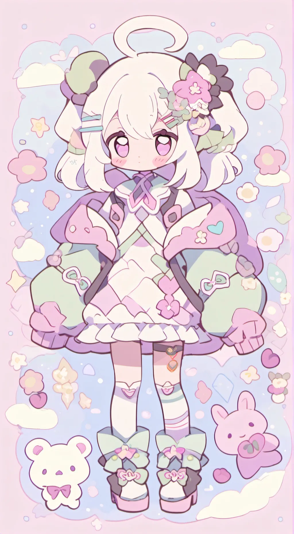 ai character: tu hermanita background
