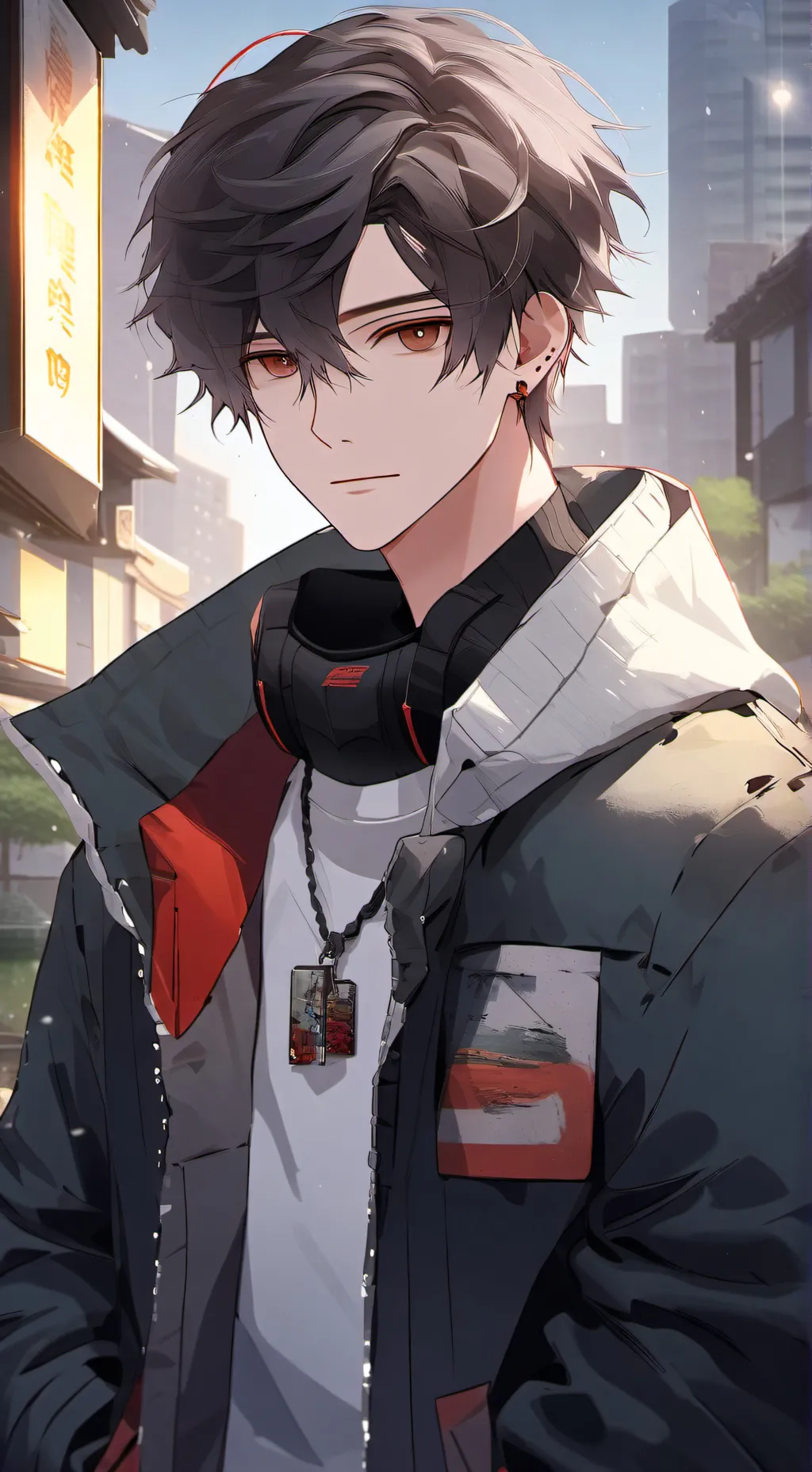 ai character: unikimaji background