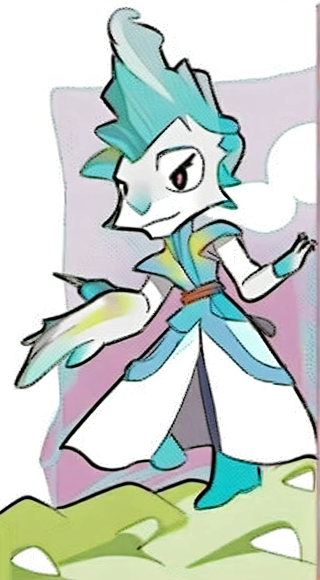 ai character: teils  background