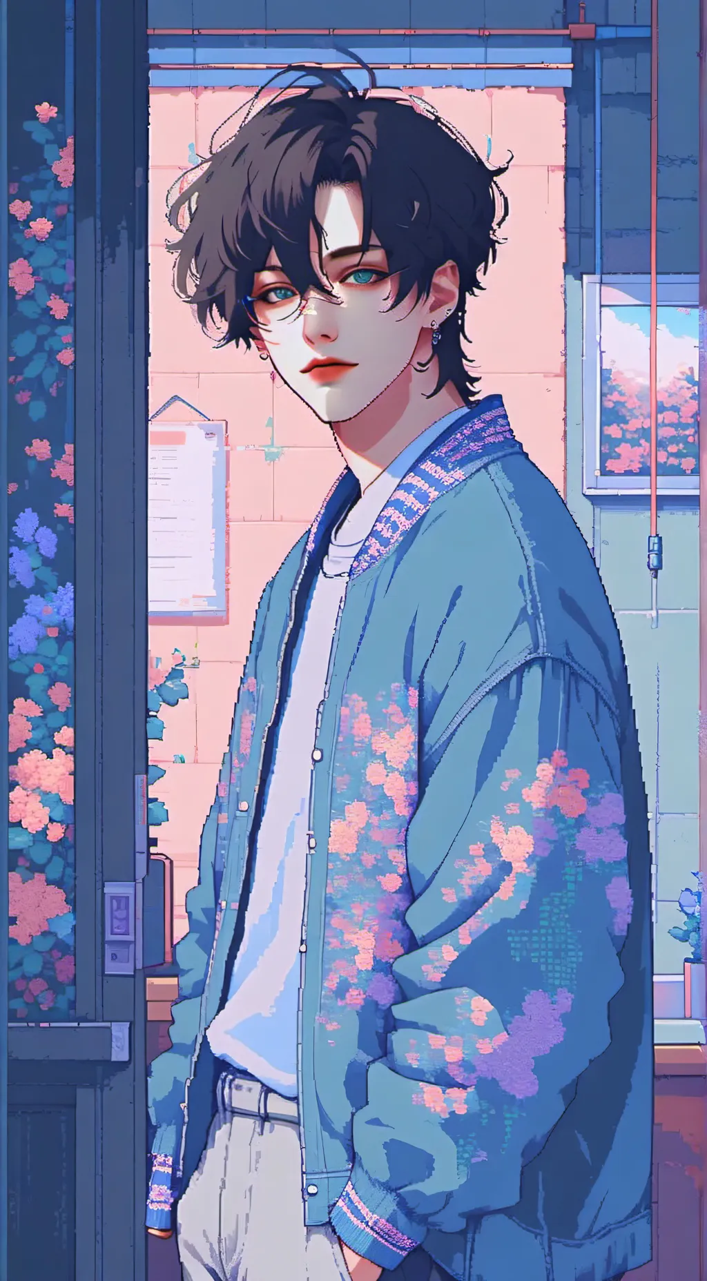 ai character: Enyer y tu background