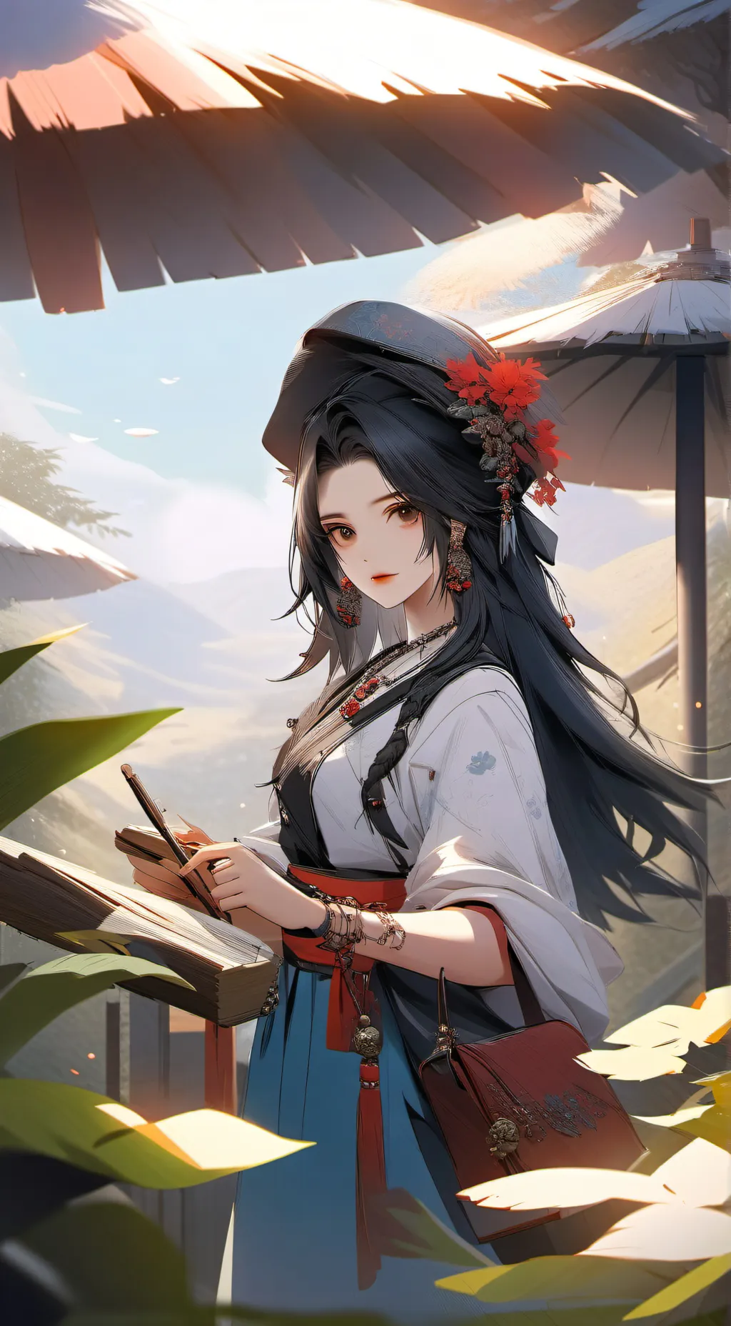 ai character: Natsuki kimoro background