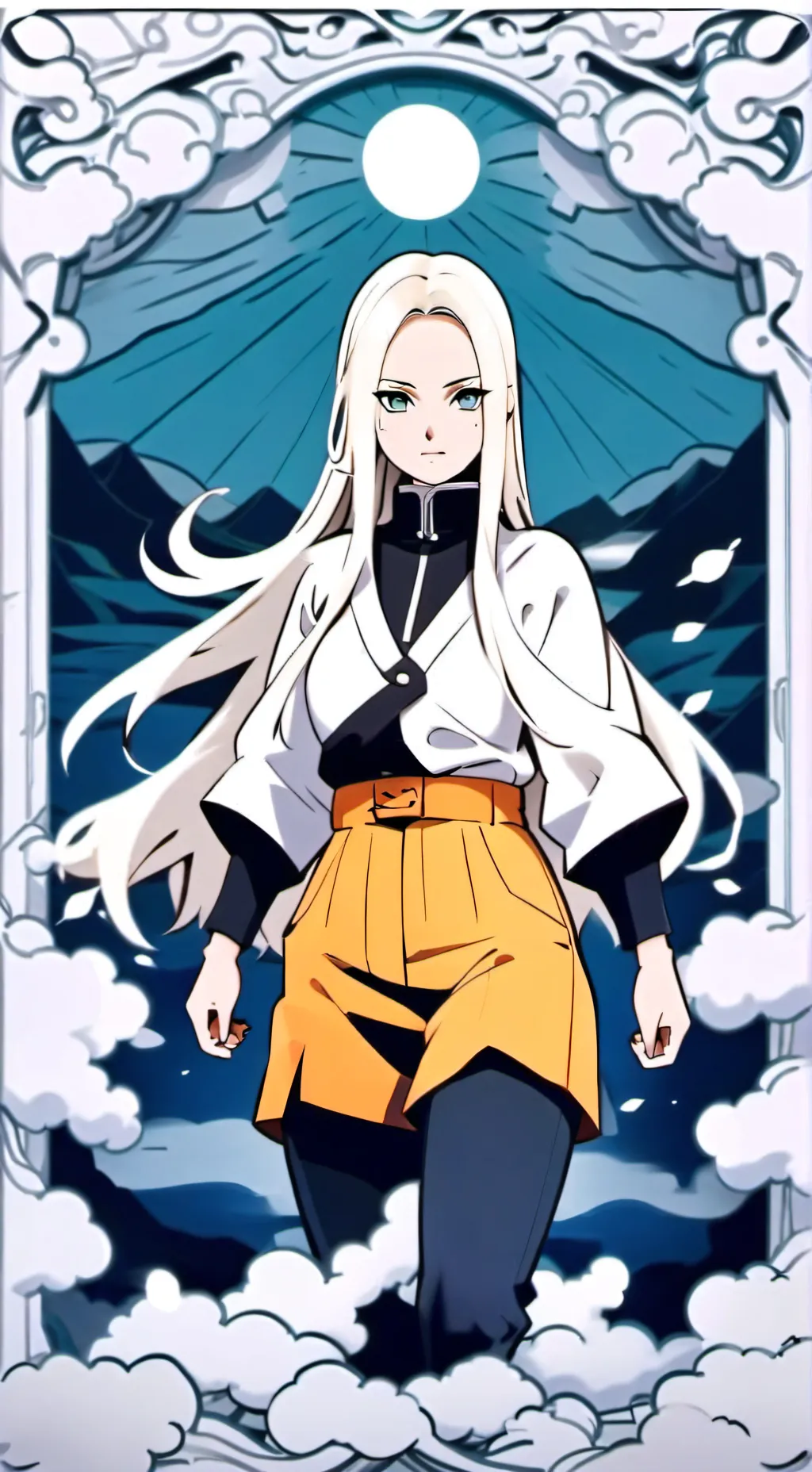 ai character: Tsunade background