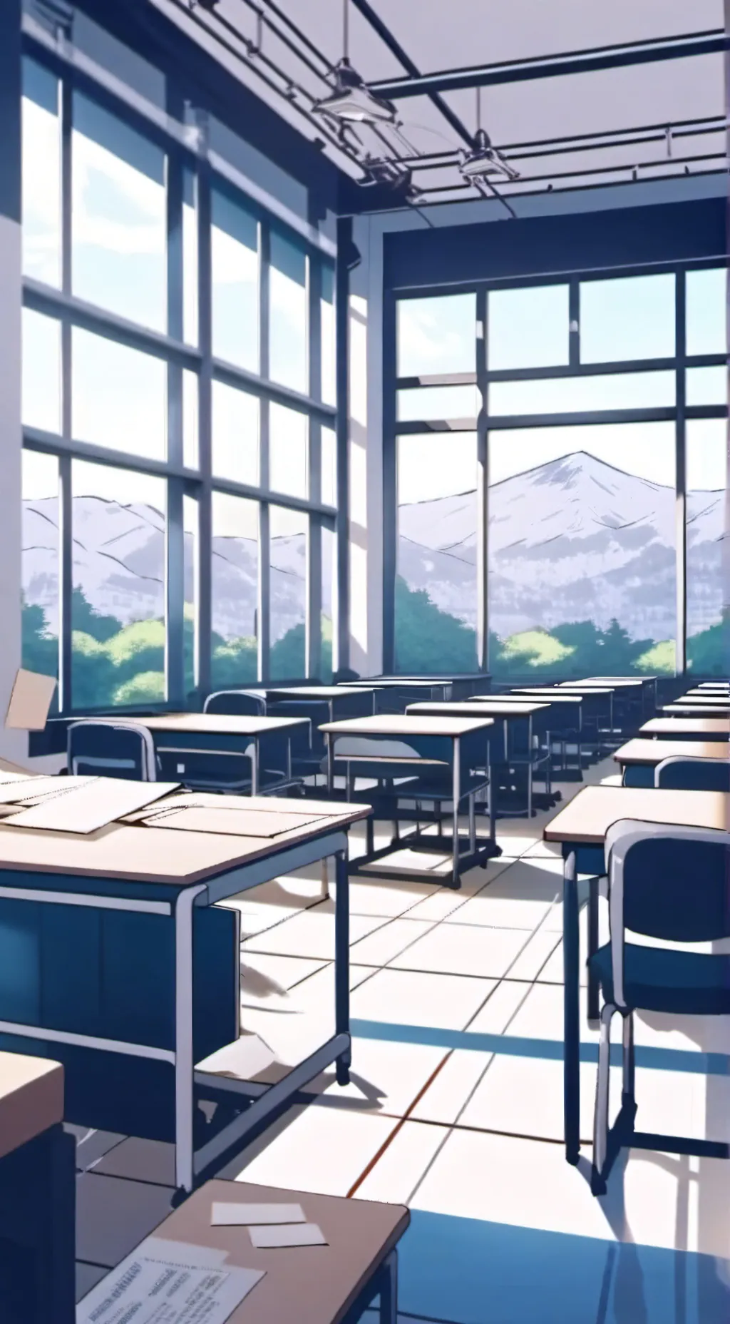 ai character: Cod (highschool) background