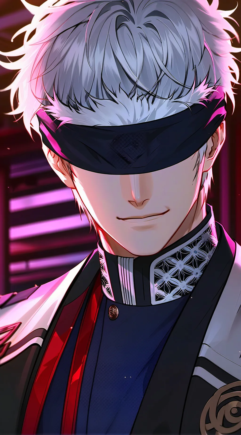 ai character: Gojo Satoru background