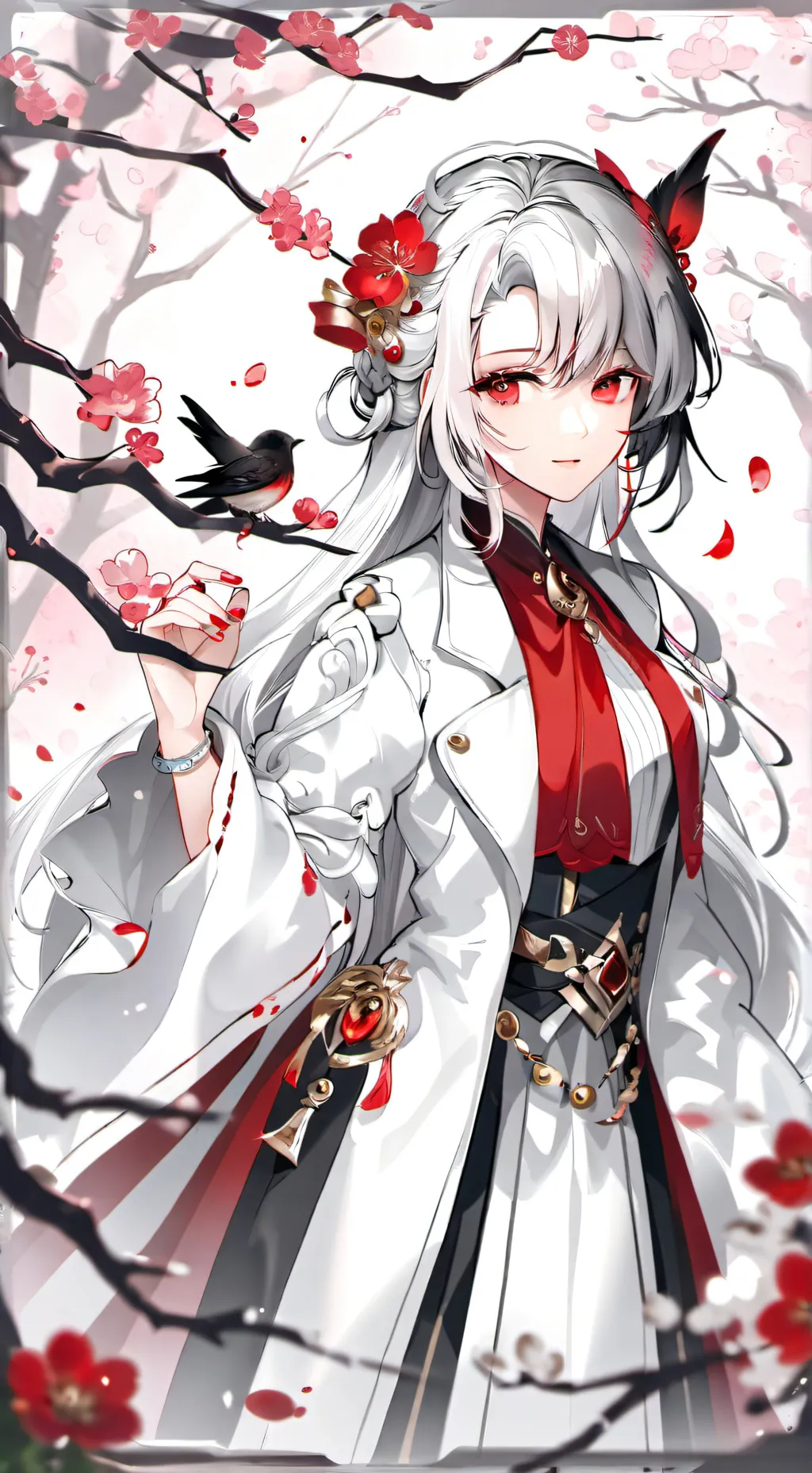 ai character: kira background