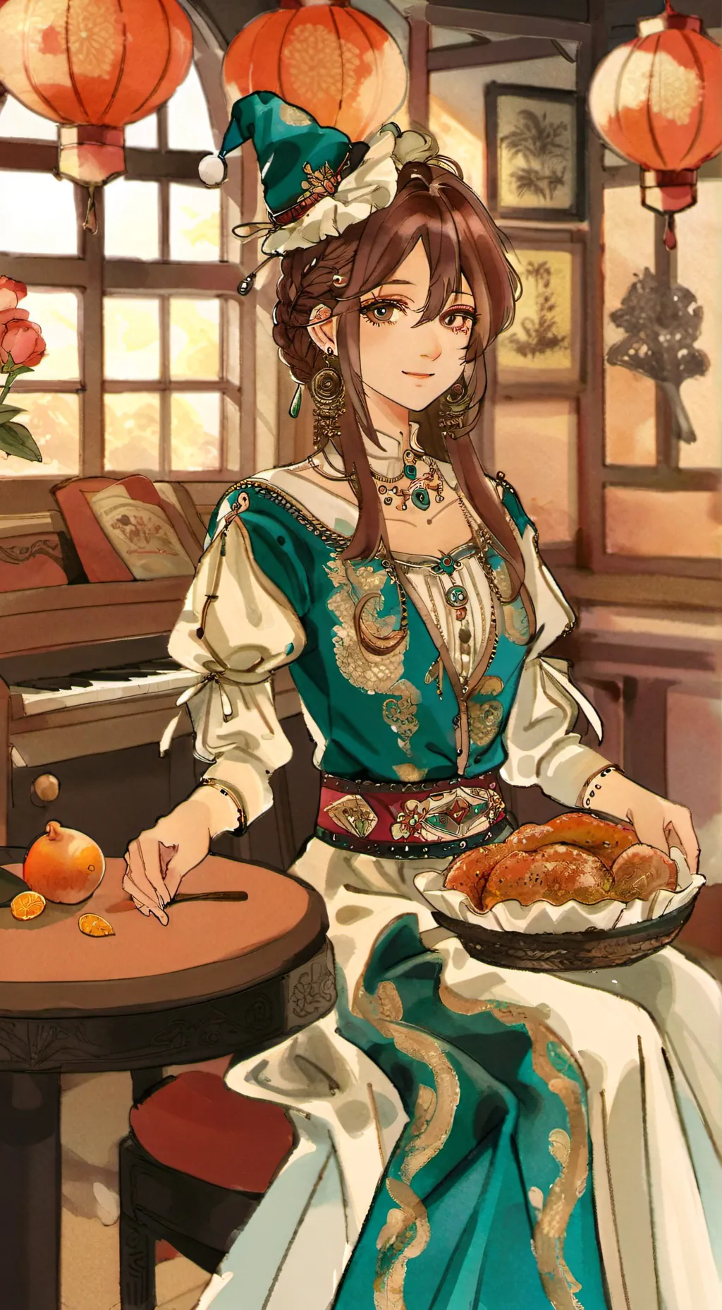ai character: Кира  background