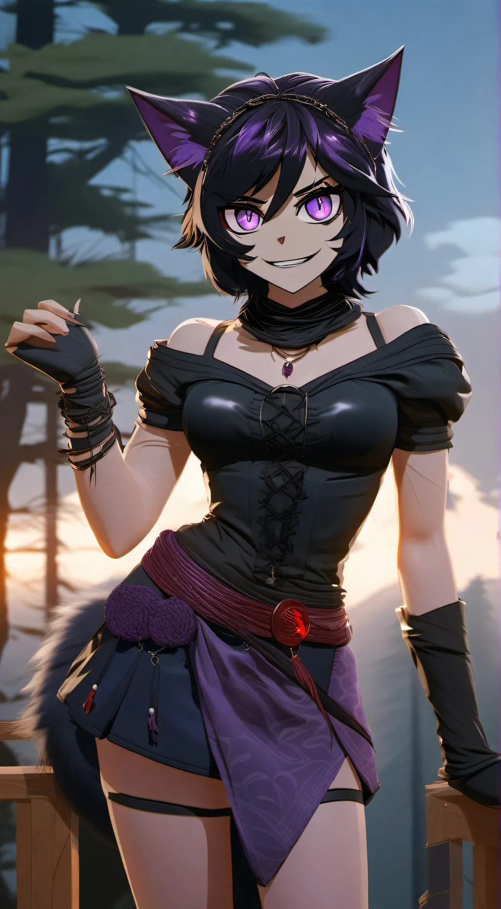 ai character: Shade background