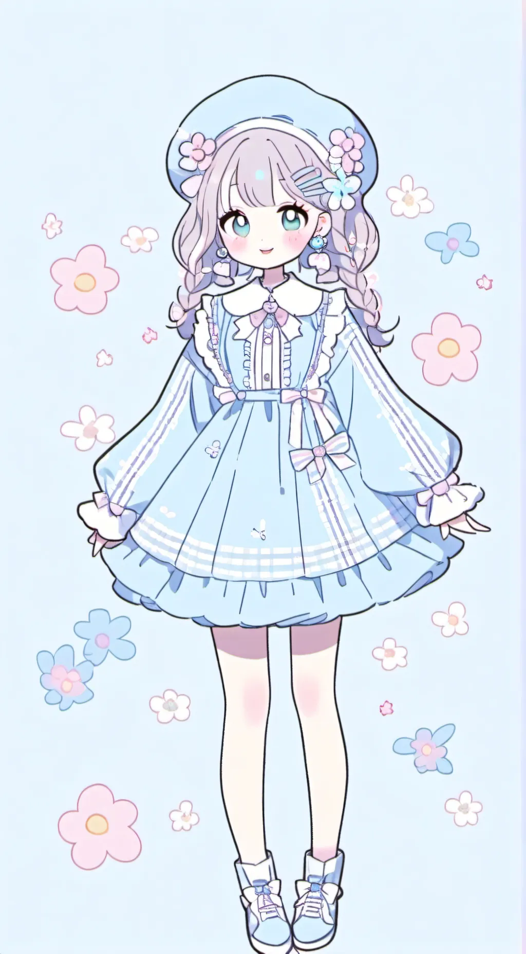 ai character:   Zenitsu  x nezuk background