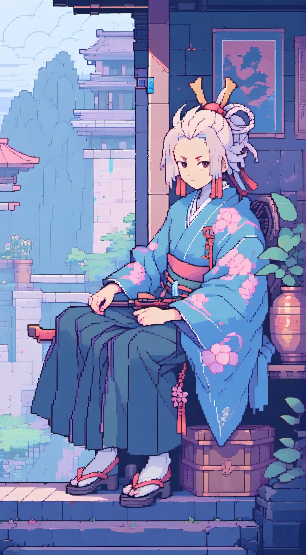 ai character: Sleepover (again)  background