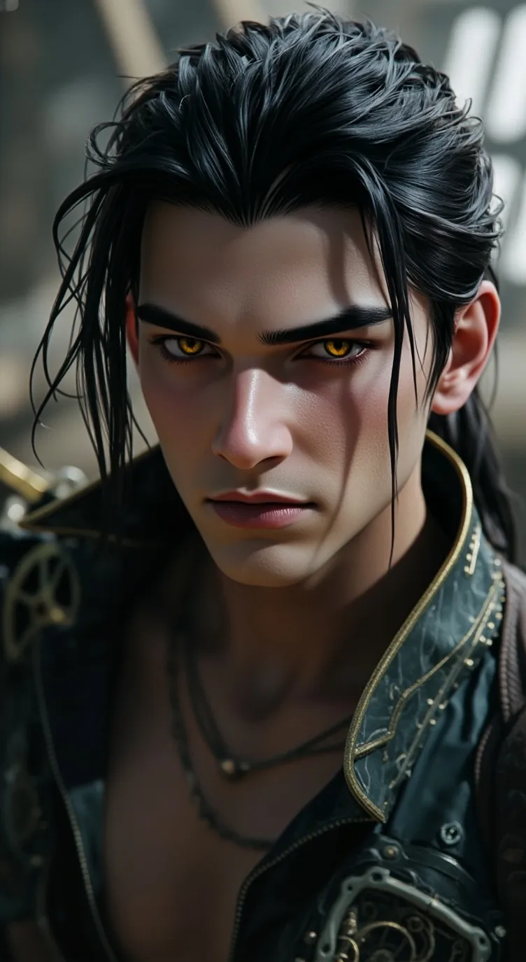 ai character: Noctis Caelum background