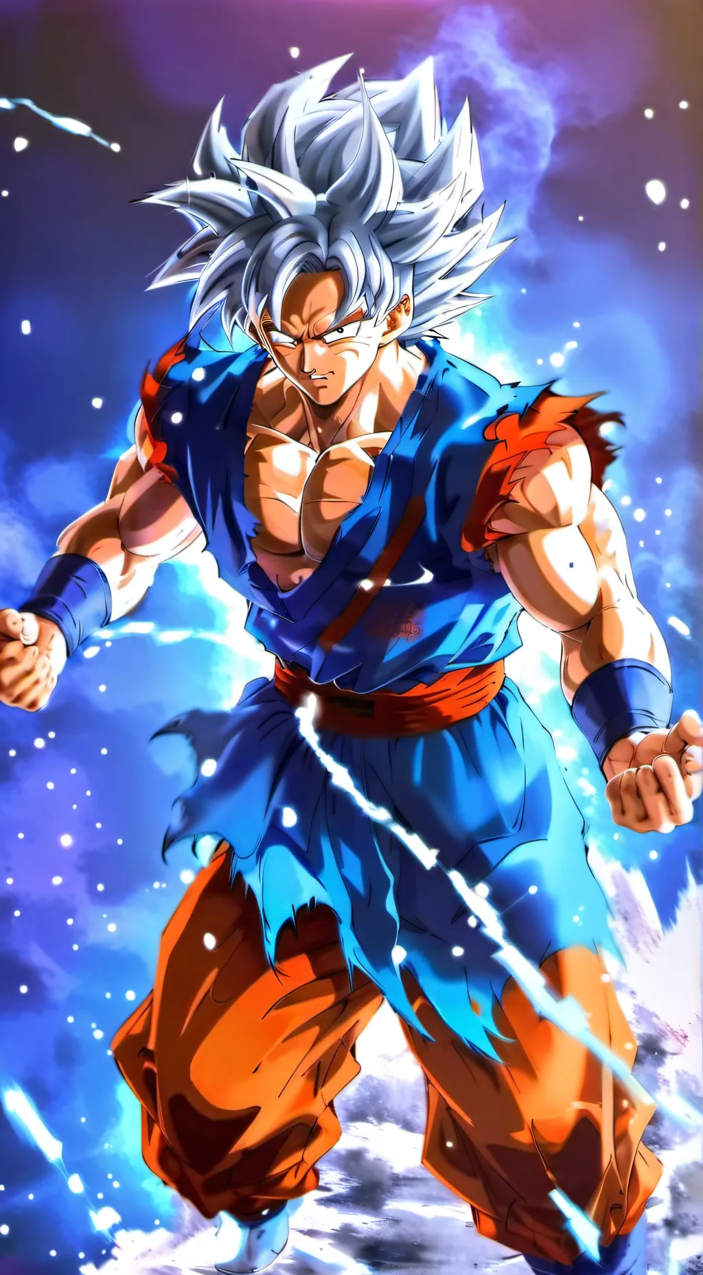 ai character: Goku  background