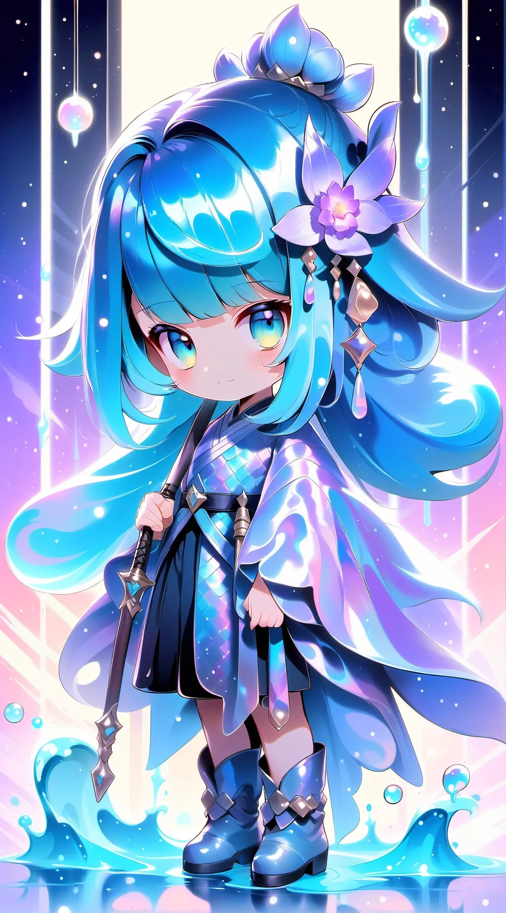 ai character: sprout n Cosmo QnA background