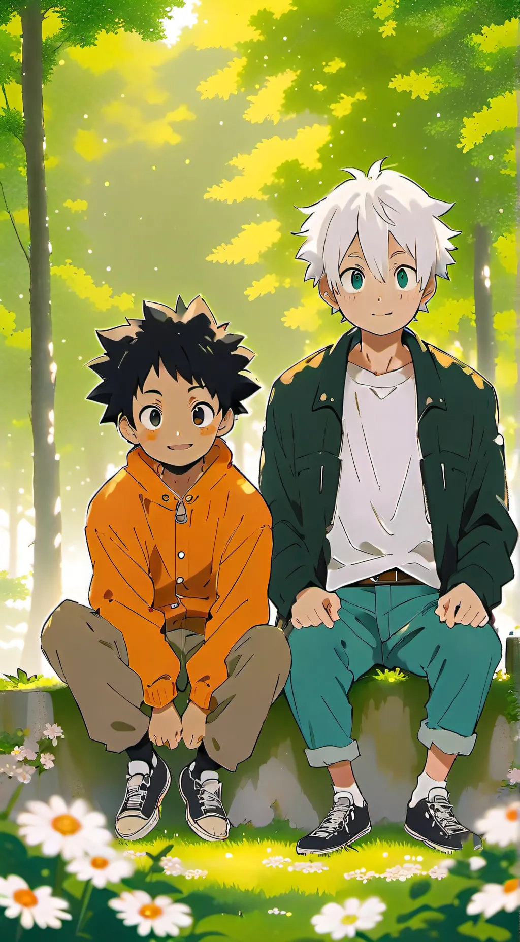ai character: 🥦 Deku 🥦 background