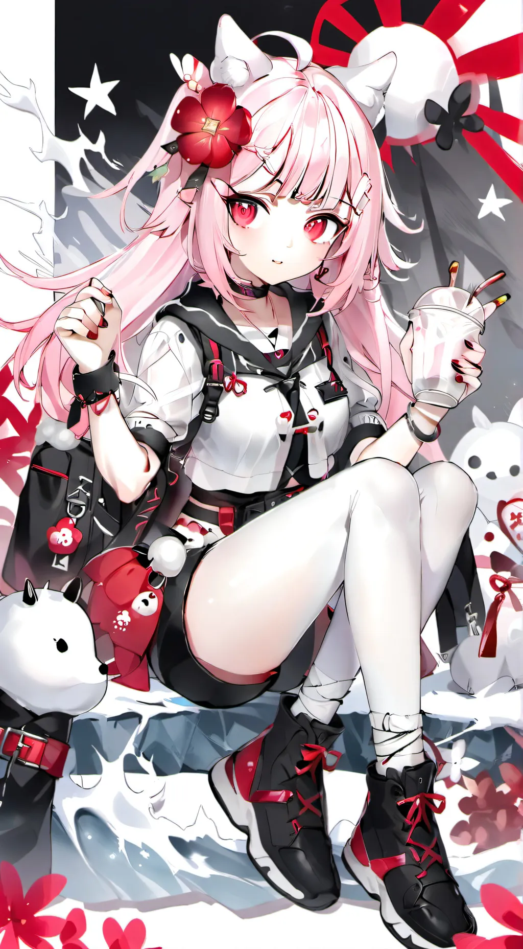 ai character: lilly background