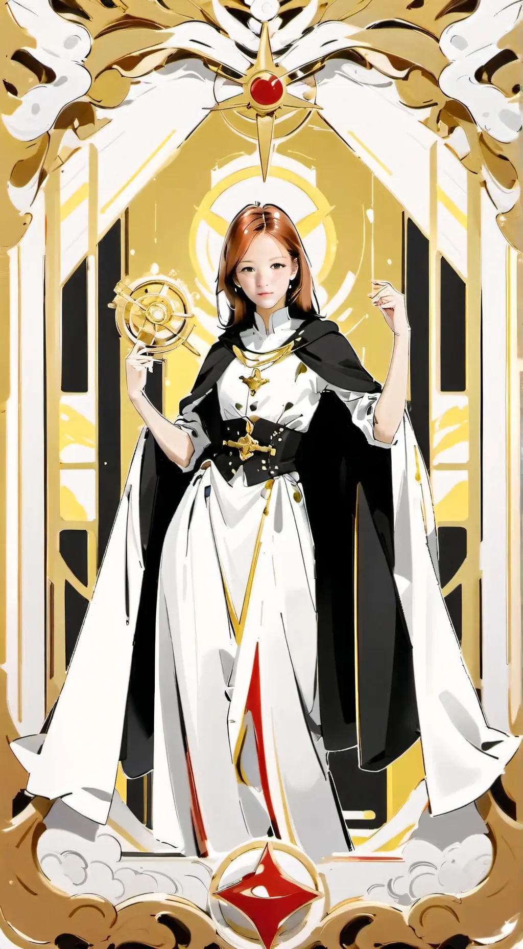 ai character: clair background